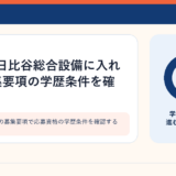 設備工事会社の募集要項で応募資格の学歴条件を確認するイメージ