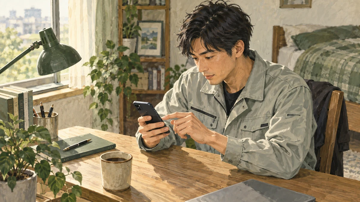 機械メーカーの募集要項で応募資格の学歴条件を確認するイメージ