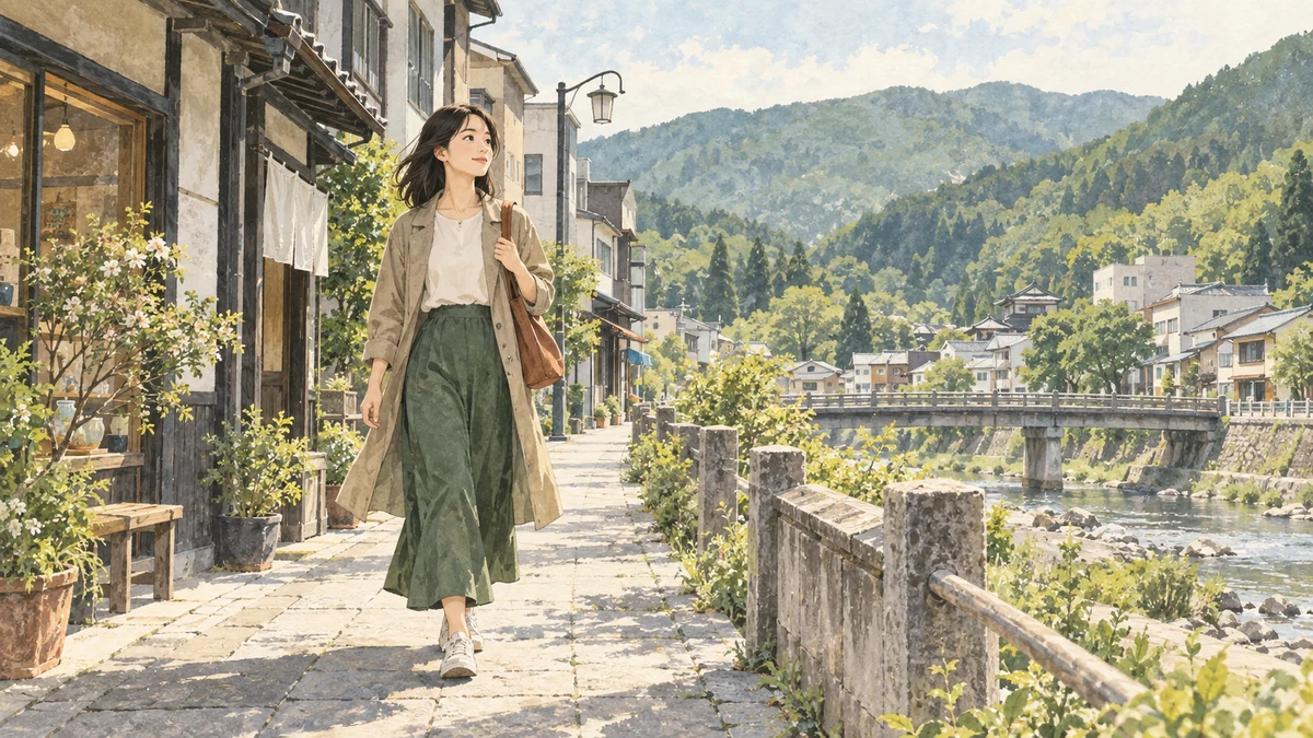 地域で働く可能性を考える女性のイメージ